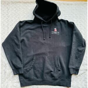 Katonah New York Farmhouse Tavern Black Cotton Mens Hoodie Sweatshirt Medium